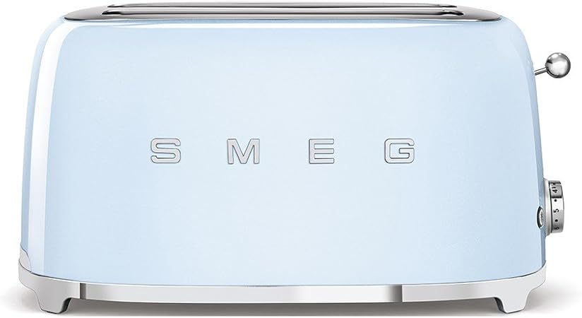 محمصة Smeg 4 شرائح Pastel Blue (TSF02PBUK)