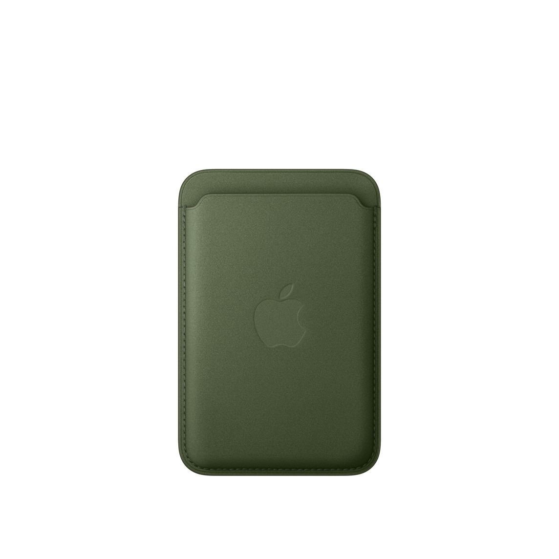 محفظة iPhone FineWoven مع MagSafe (iPhone 17) أخضر طحلبي