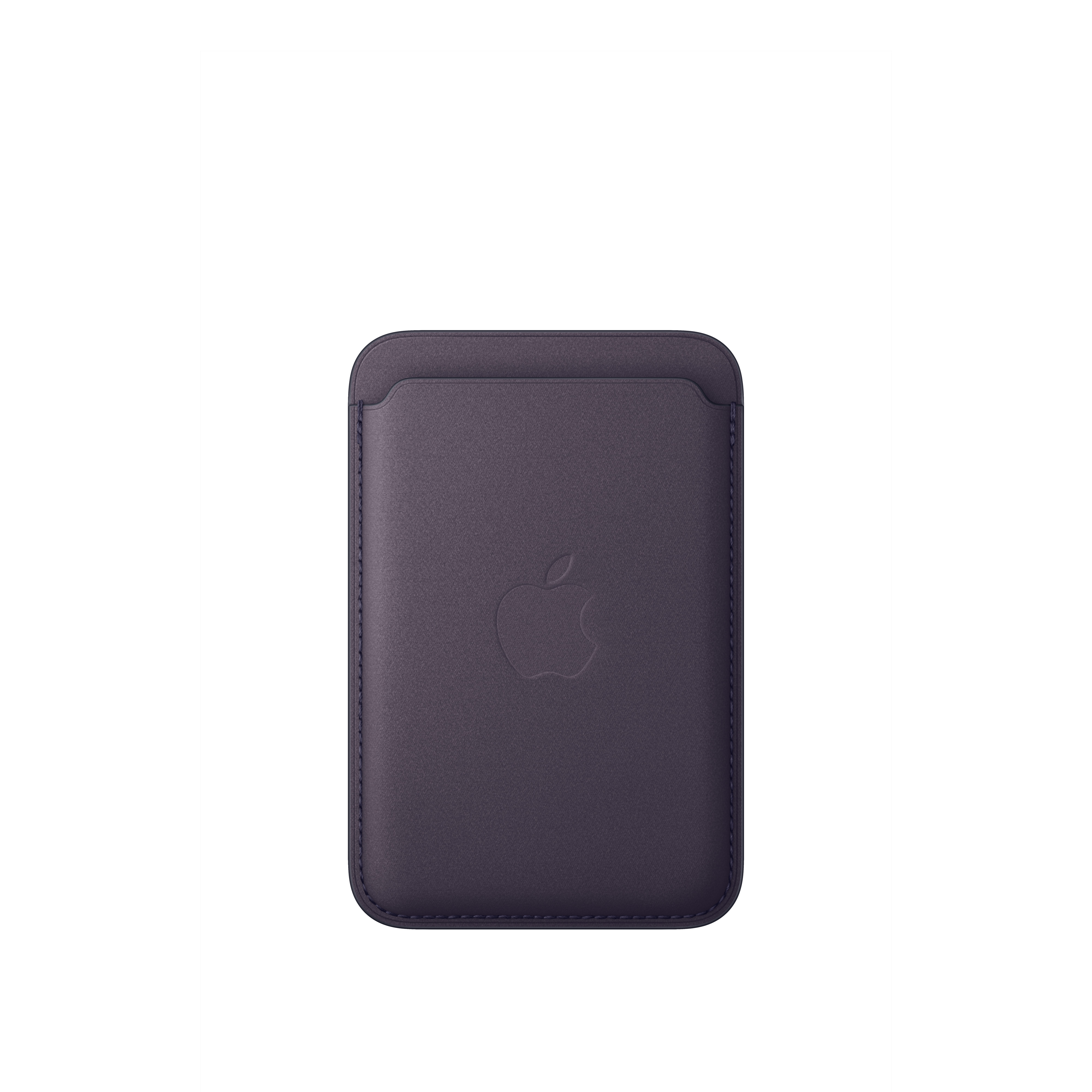 محفظة iPhone FineWoven مع MagSafe (iPhone 17) بنفسجي داكن