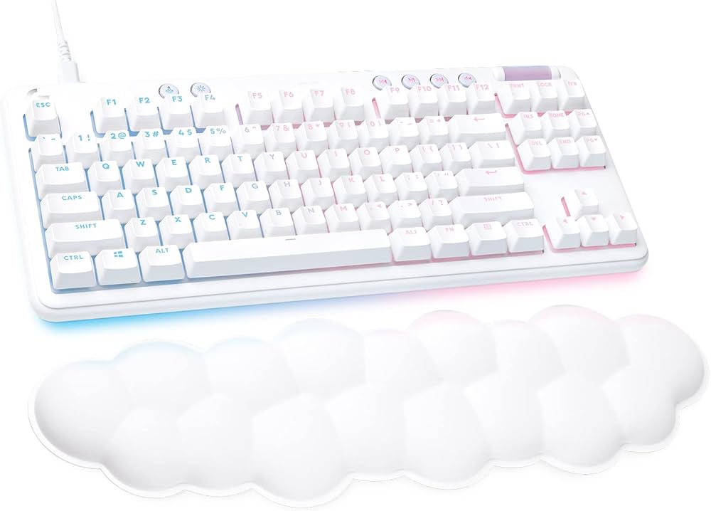لوجيتك G713 TKL كيبورد ألعاب أبيض USB Tactile