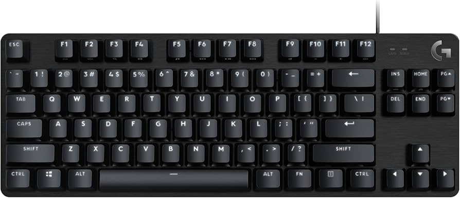 لوجيتك G413 TKL SE كيبورد ألعاب ميكانيكي أسود USB Tactile