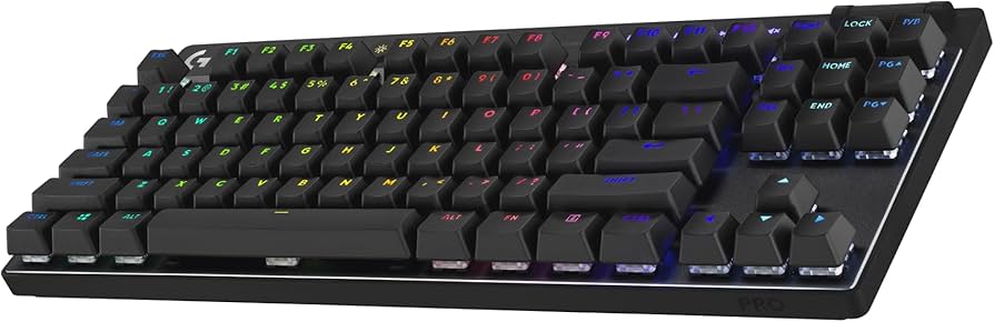 لوجيتك G Pro X TKL Lightspeed كيبورد ألعاب ميكانيكي أسود Tactile