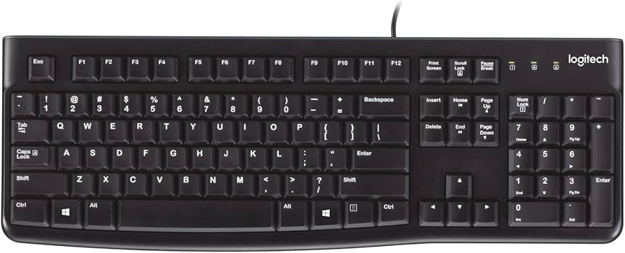 لوجيتك K120 كيبورد USB أسود