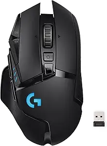 لوجيتك G502 Lightspeed ماوس ألعاب لاسلكي أسود