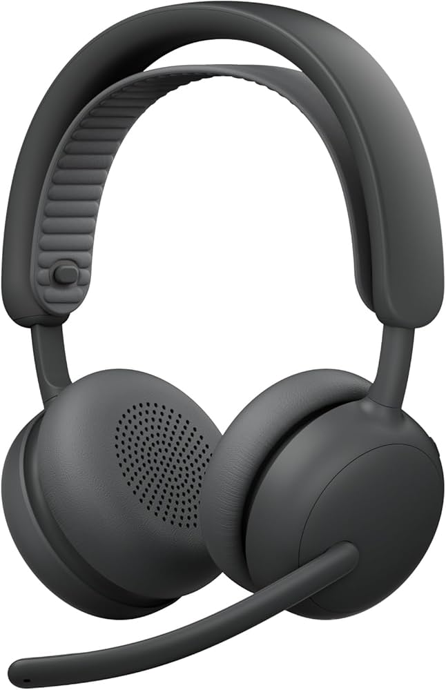 لوجيتك Zone Wireless 2 UC سماعة Graphite UC 2.4GHz/Bluetooth