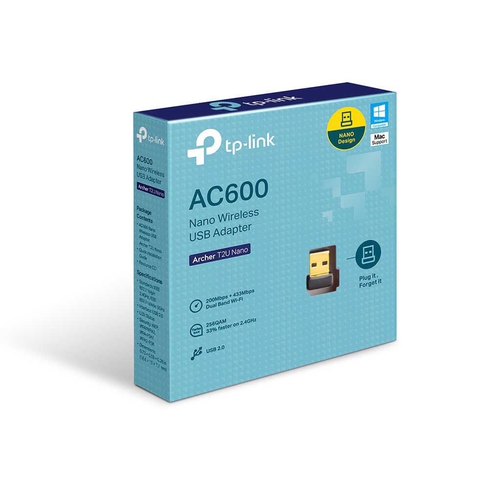 TP-Link Dual Band USB Wi-Fi адаптер Archer T2U