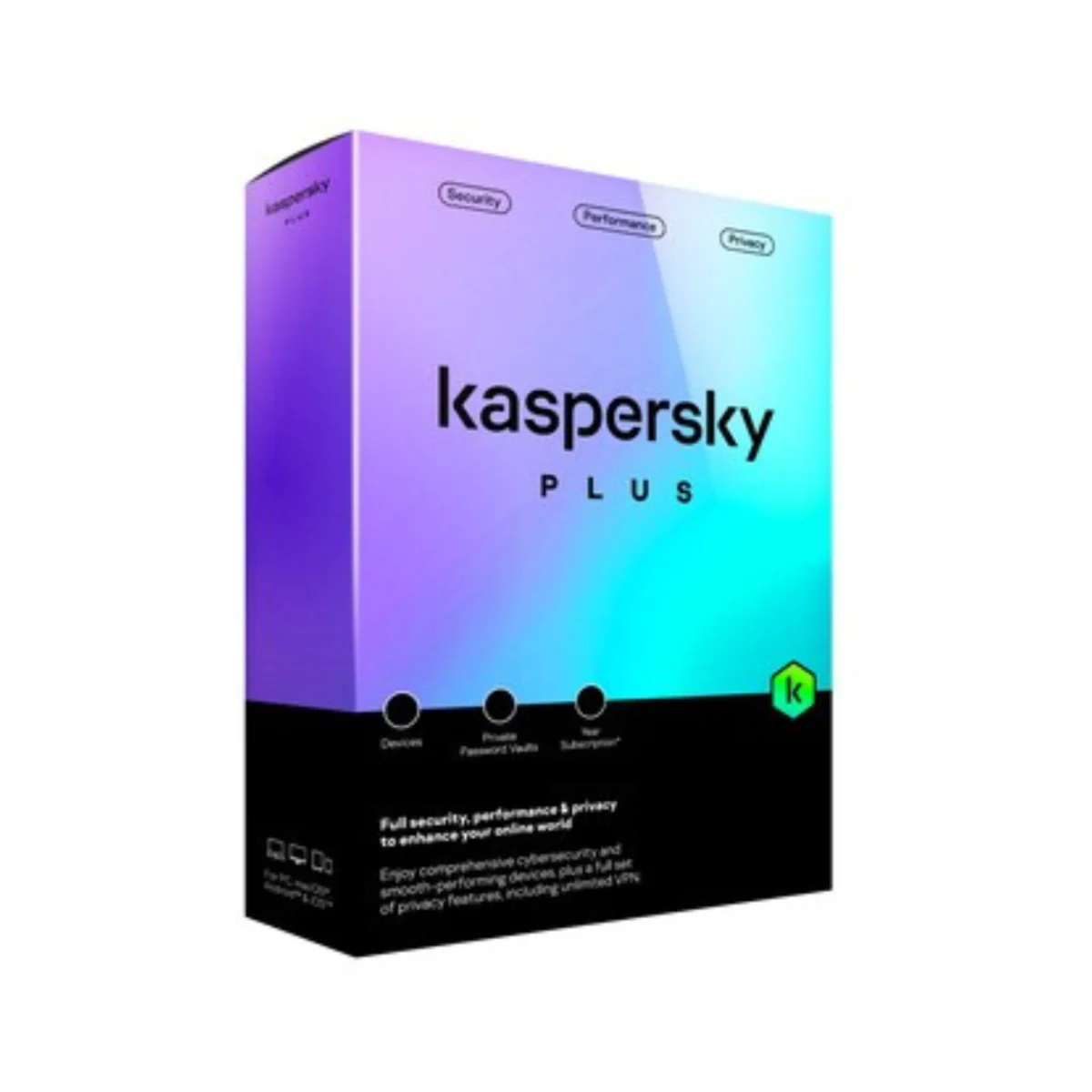 Kaspersky Plus Internet Security 3 مستخدمين Middle East