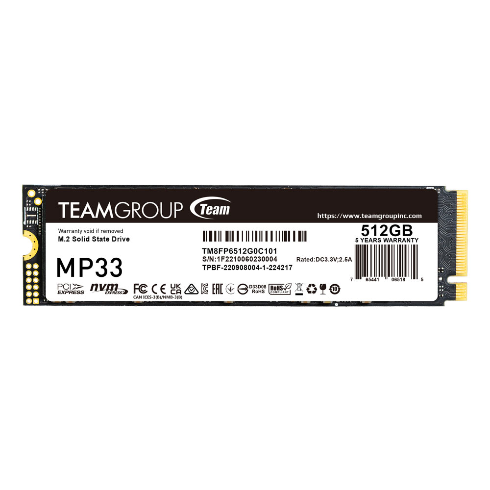 Team Group قرص SSD M.2 NVMe بسعة 512GB MP33 (MP33)