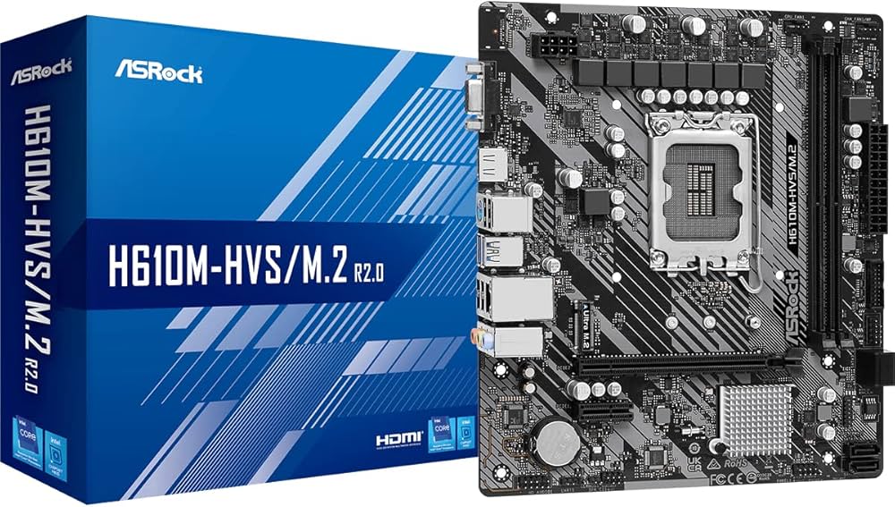 Asrock لوحة أم H610M-HVS/M.2 R2.0
