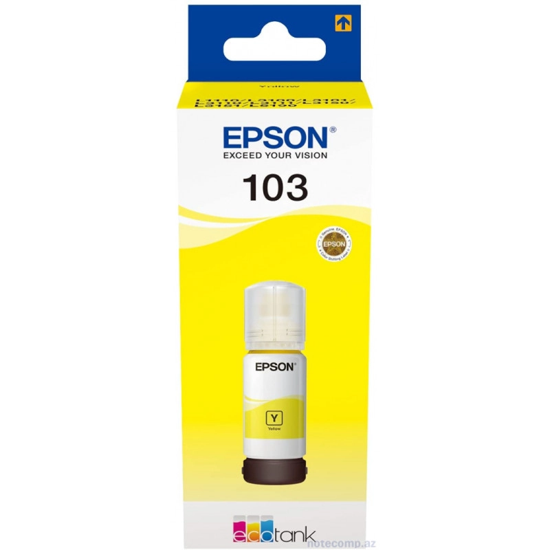 Epson حبر 103 Yellow