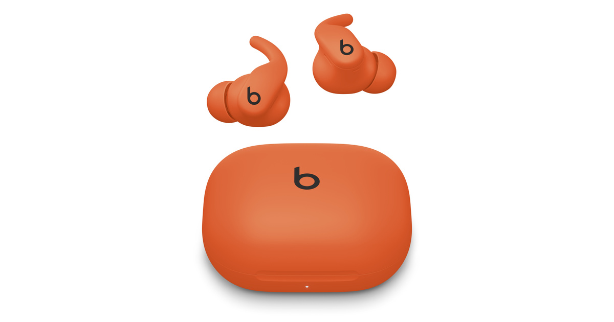 سماعات Beats Powerbeats Fit Pro الرياضية اللاسلكية ANC باللون البرتقالي
