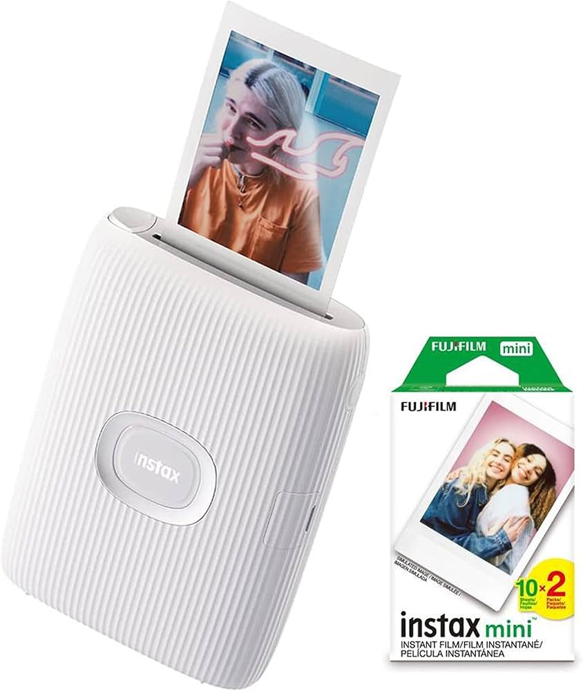 Fujifilm Instax Mini Link+ Smartphone Printer Bluetooth Design