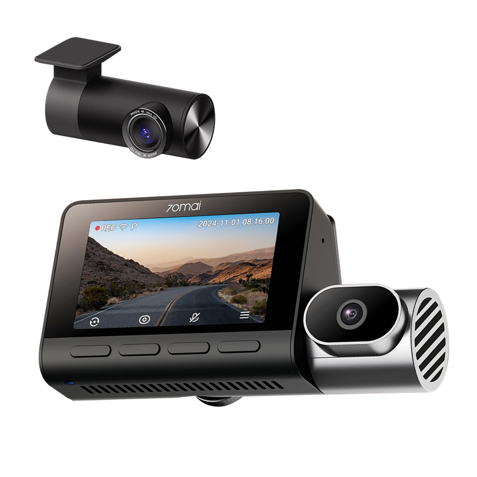 70mai كاميرا سيارة 4K T800-41 مع بطاقة ذاكرة 512GB